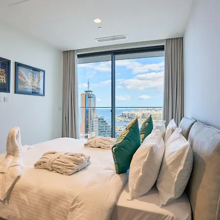 Skyline Seaview One-bedroom Haven San Ġiljan