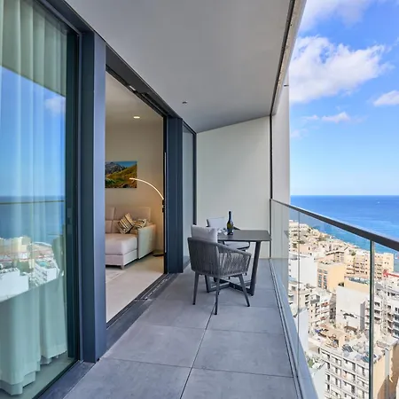 Skyline Seaview One-bedroom Haven Saint Julian's
